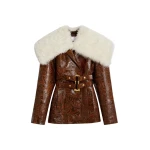 Schiaparelli Embossed Leather Jacket Jackets in Schiaparelli Authentic Luxury Fashion at Luxury Shoes 