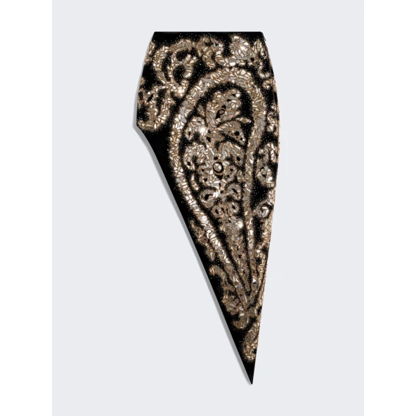 Schiaparelli Embroidered Asymmetrical Skirt Skirts in Schiaparelli Authentic Luxury Fashion at Luxury Shoes 