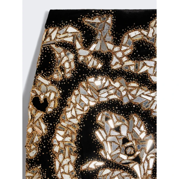 Schiaparelli Embroidered Asymmetrical Skirt Skirts in Schiaparelli Authentic Luxury Fashion at Luxury Shoes 