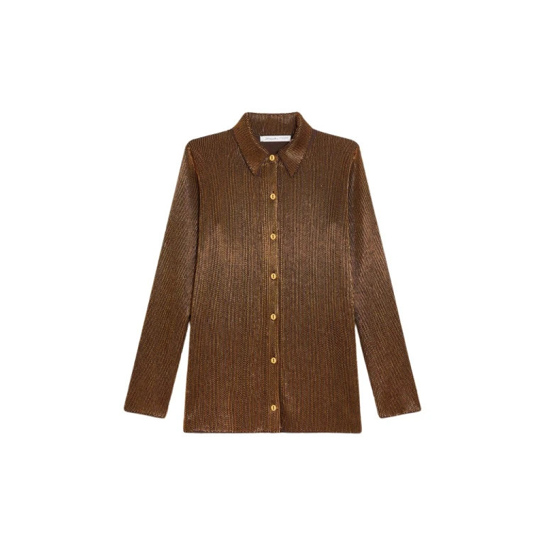 Schiaparelli Embroidered Beads Shirt Tops in Schiaparelli Authentic Luxury Fashion at Luxury Shoes 