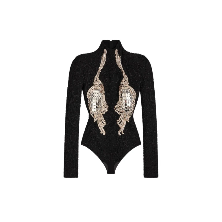 Schiaparelli Embroidered Bodysuit Bodysuit in Schiaparelli Authentic Luxury Fashion at Luxury Shoes 