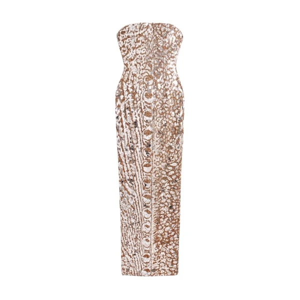 Schiaparelli Embroidered Bustier Dress Dresses in Schiaparelli Authentic Luxury Fashion at Luxury Shoes 