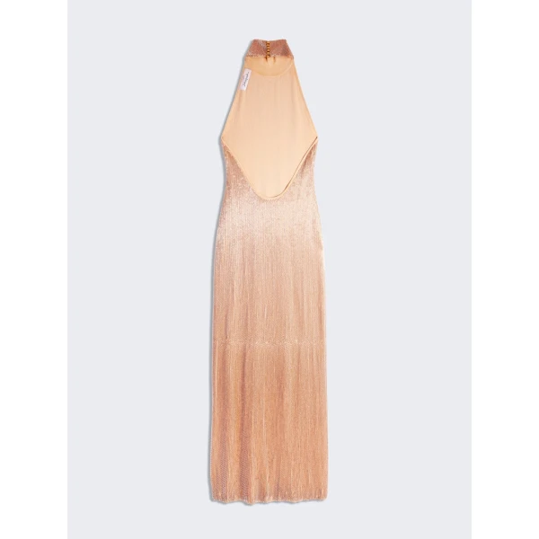 Schiaparelli Embroidered Halter Neck Dress Dresses in Schiaparelli Authentic Luxury Fashion at Luxury Shoes 
