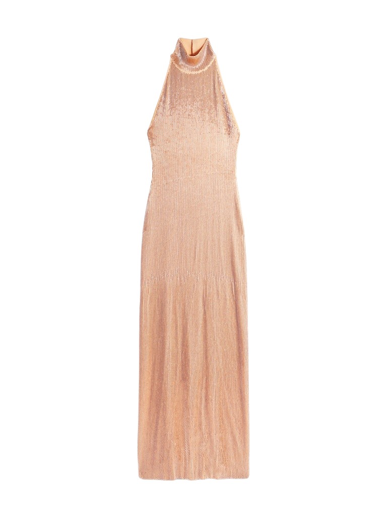 Schiaparelli Embroidered Halter Neck Dress Dresses in Schiaparelli Authentic Luxury Fashion at Luxury Shoes 