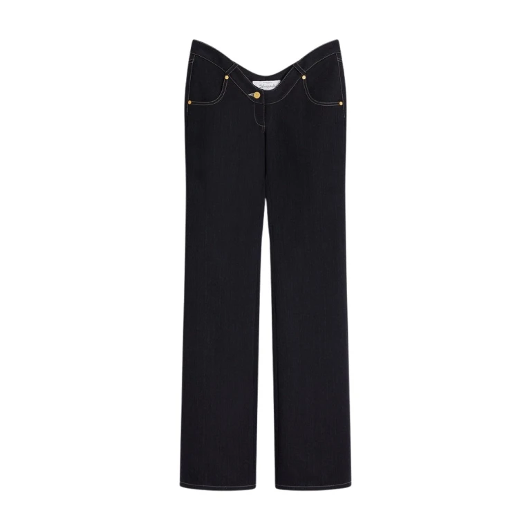 Schiaparelli Extreme Cut-Out Denim Pants Pants in Schiaparelli Authentic Luxury Fashion at Luxury Shoes 