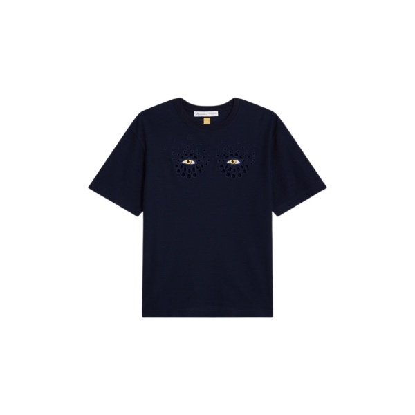 Schiaparelli Eyes T-Shirt Tops in Schiaparelli Authentic Luxury Fashion at Luxury Shoes 