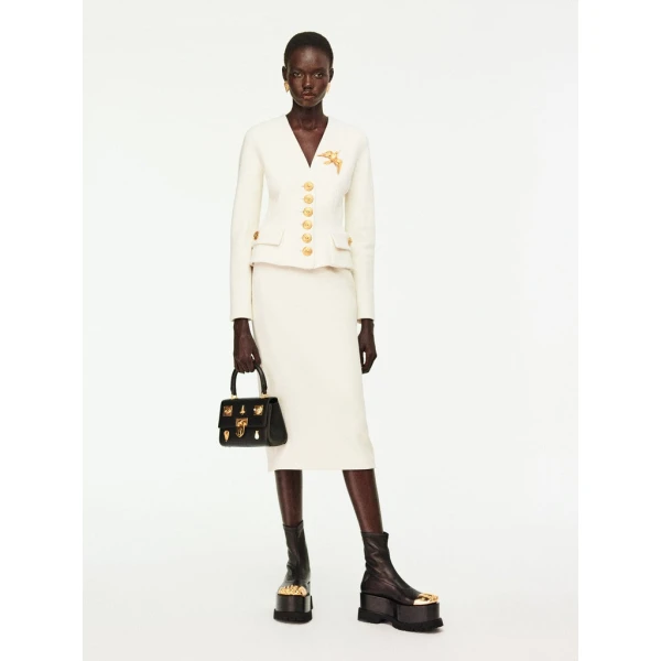 Schiaparelli Fitted Jacket Jackets in Schiaparelli Authentic Luxury Fashion at Luxury Shoes 