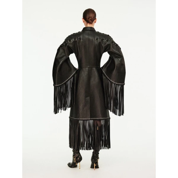 Schiaparelli Fringed Coat Coats in Schiaparelli Authentic Luxury Fashion at Luxury Shoes 