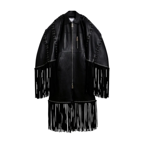 Schiaparelli Fringed Coat Coats in Schiaparelli Authentic Luxury Fashion at Luxury Shoes 