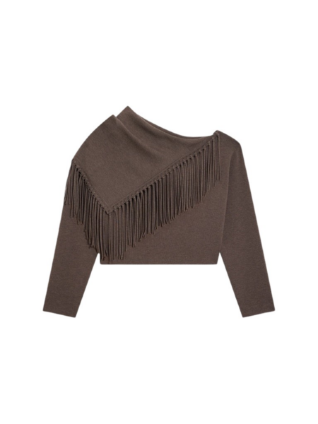 Schiaparelli Fringed Collar Jumper Knitwear in Schiaparelli Authentic Luxury Fashion at Luxury Shoes 