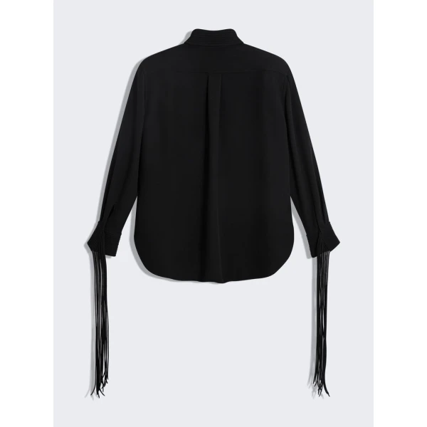 Schiaparelli Fringed Cowboy Shirt Tops in Schiaparelli Authentic Luxury Fashion at Luxury Shoes 