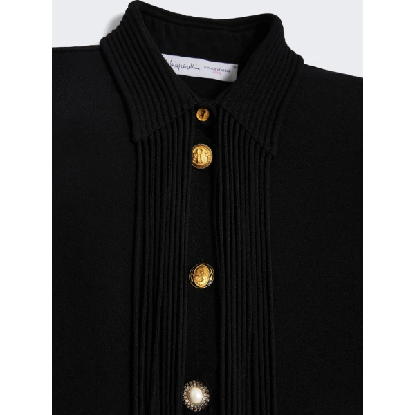 Schiaparelli Fringed Cowboy Shirt Tops in Schiaparelli Authentic Luxury Fashion at Luxury Shoes 