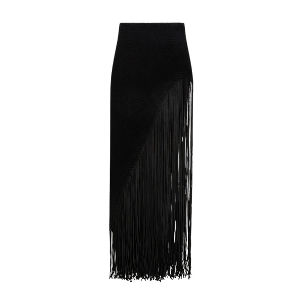Schiaparelli Fringed Pencil Skirt Skirts in Schiaparelli Authentic Luxury Fashion at Luxury Shoes 