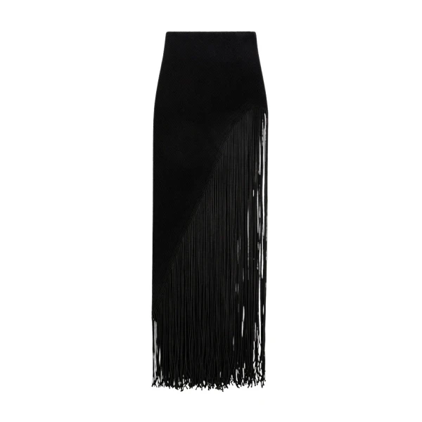 Schiaparelli Fringed Pencil Skirt Skirts in Schiaparelli Authentic Luxury Fashion at Luxury Shoes 