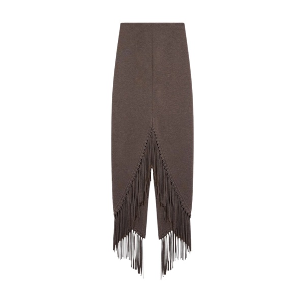 Schiaparelli Fringed Round Hem Pencil Skirt Skirts in Schiaparelli Authentic Luxury Fashion at Luxury Shoes 