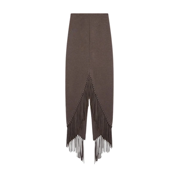 Schiaparelli Fringed Round Hem Pencil Skirt Skirts in Schiaparelli Authentic Luxury Fashion at Luxury Shoes 