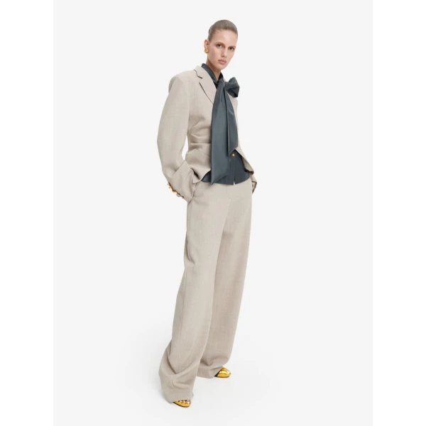 Schiaparelli Gathered Tailored Jacket Jackets in Schiaparelli Authentic Luxury Fashion at Luxury Shoes 