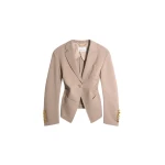 Schiaparelli Gathered Tailored Jacket Jackets in Schiaparelli Authentic Luxury Fashion at Luxury Shoes 
