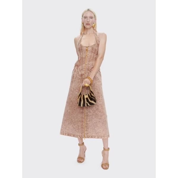 Schiaparelli Halter Corset Dress Dresses in Schiaparelli Authentic Luxury Fashion at Luxury Shoes 