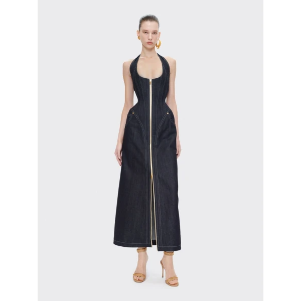 Schiaparelli Halter Corset Dress Dresses in Schiaparelli Authentic Luxury Fashion at Luxury Shoes 