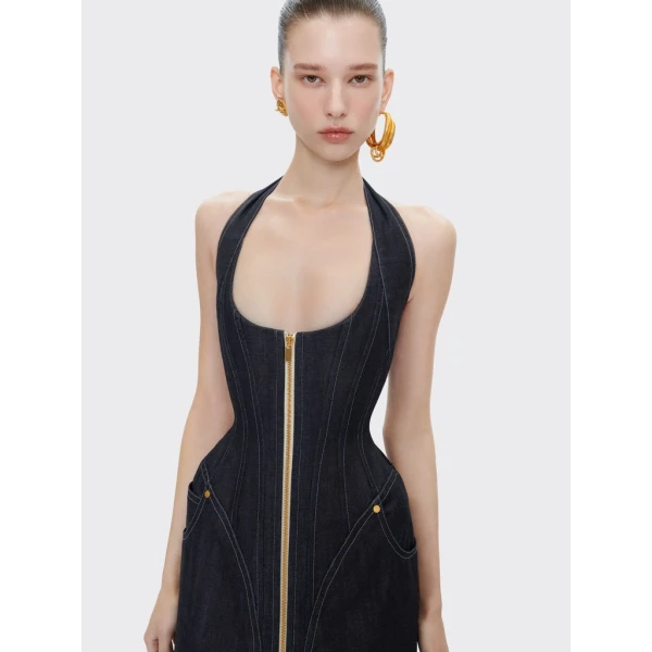 Schiaparelli Halter Corset Dress Dresses in Schiaparelli Authentic Luxury Fashion at Luxury Shoes 