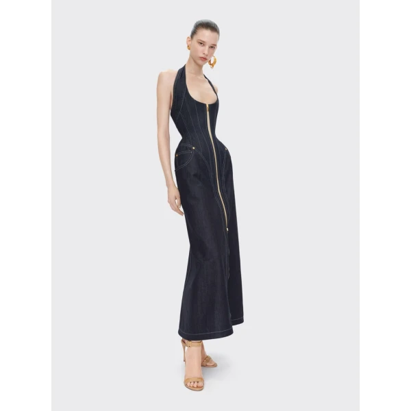 Schiaparelli Halter Corset Dress Dresses in Schiaparelli Authentic Luxury Fashion at Luxury Shoes 