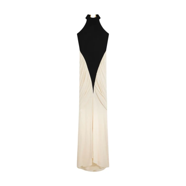 Schiaparelli Halter Draped Dress Dresses in Schiaparelli Authentic Luxury Fashion at Luxury Shoes 