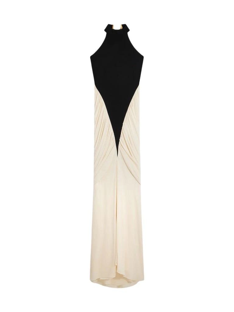 Schiaparelli-Halter-Draped-Dress52356_nobg Schiaparelli Halter Draped Dress Dresses in Schiaparelli Authentic Luxury Fashion at Luxury Shoes