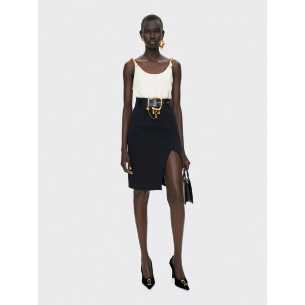 Schiaparelli High-Waisted Corset Skirt Skirts in Schiaparelli Authentic Luxury Fashion at Luxury Shoes 