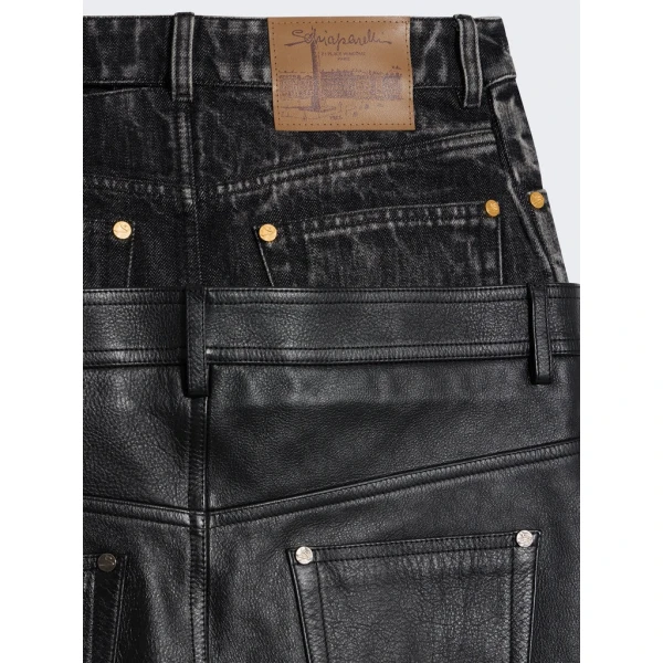 Schiaparelli High-Waisted Lace-Up Pants Pants in Schiaparelli Authentic Luxury Fashion at Luxury Shoes 