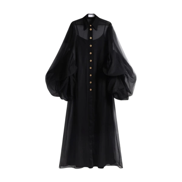Schiaparelli Honeycomb Shirt Dress Dresses in Schiaparelli Authentic Luxury Fashion at Luxury Shoes 
