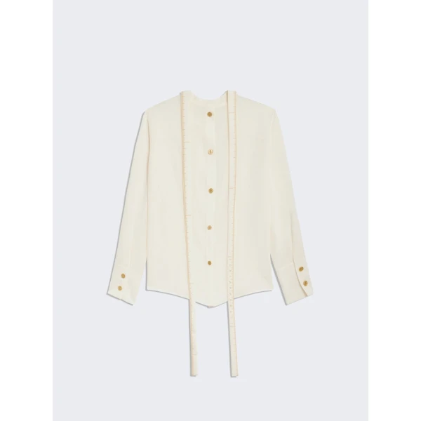 Schiaparelli Iconic Measuring Tape Blouse Tops in Schiaparelli Authentic Luxury Fashion at Luxury Shoes 