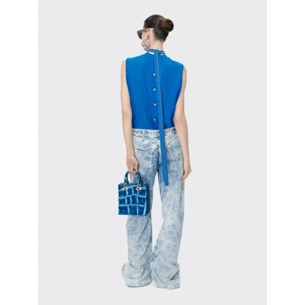 Schiaparelli Iconic Measuring Tape Blouse Tops in Schiaparelli Authentic Luxury Fashion at Luxury Shoes 