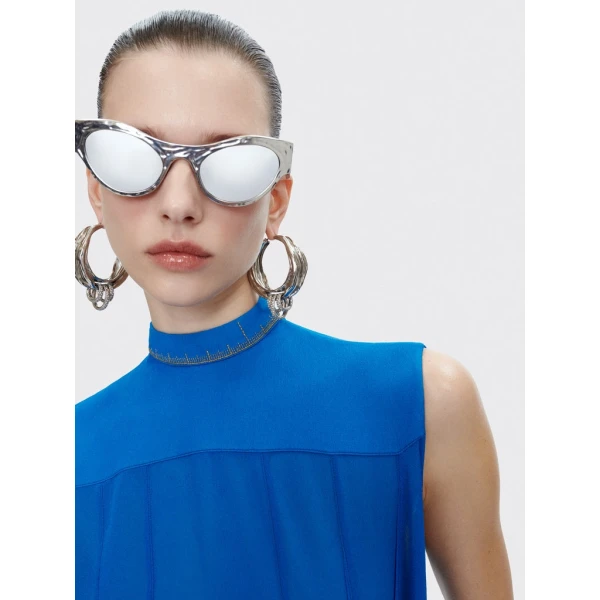 Schiaparelli Iconic Measuring Tape Blouse Tops in Schiaparelli Authentic Luxury Fashion at Luxury Shoes 