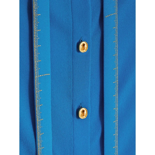 Schiaparelli Iconic Measuring Tape Blouse Tops in Schiaparelli Authentic Luxury Fashion at Luxury Shoes 