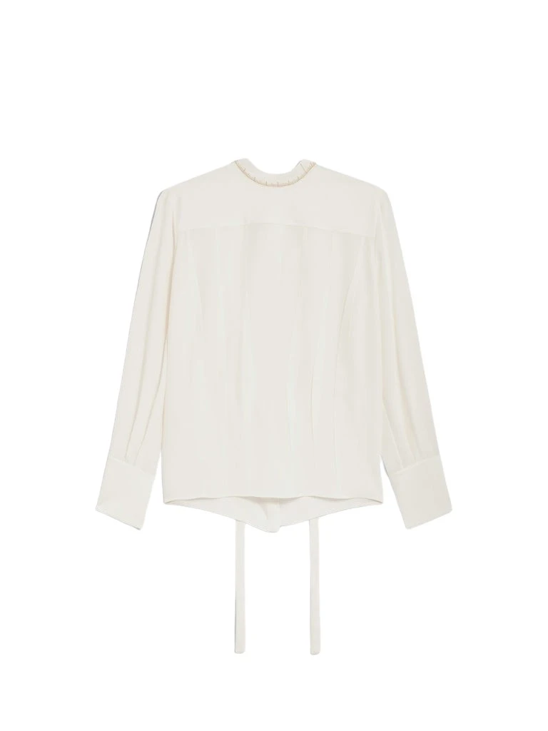 Schiaparelli-Iconic-Measuring-Tape-Blouse-630783_nobg Schiaparelli Iconic Measuring Tape Blouse Tops in Schiaparelli Authentic Luxury Fashion at Luxury Shoes