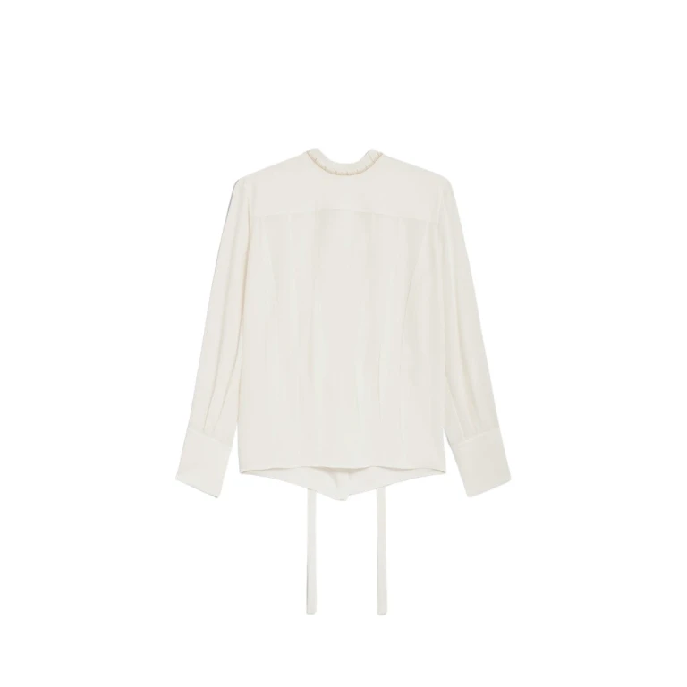 Schiaparelli Iconic Measuring Tape Blouse Tops in Schiaparelli Authentic Luxury Fashion at Luxury Shoes 
