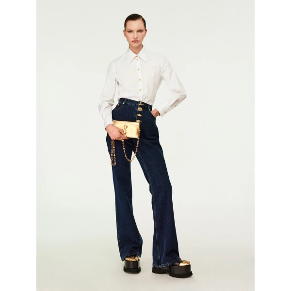 Schiaparelli Iconic Measuring Tape Shirt Tops in Schiaparelli Authentic Luxury Fashion at Luxury Shoes 