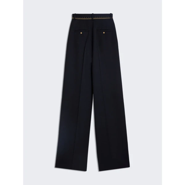 Schiaparelli Iconic Measuring Tape Wideleg Pants Pants in Schiaparelli Authentic Luxury Fashion at Luxury Shoes 