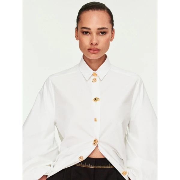 Schiaparelli Iconic Measuring Tape Wideleg Pants Pants in Schiaparelli Authentic Luxury Fashion at Luxury Shoes 