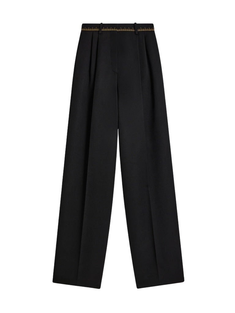 Schiaparelli Iconic Measuring Tape Wideleg Pants Pants in Schiaparelli Authentic Luxury Fashion at Luxury Shoes 
