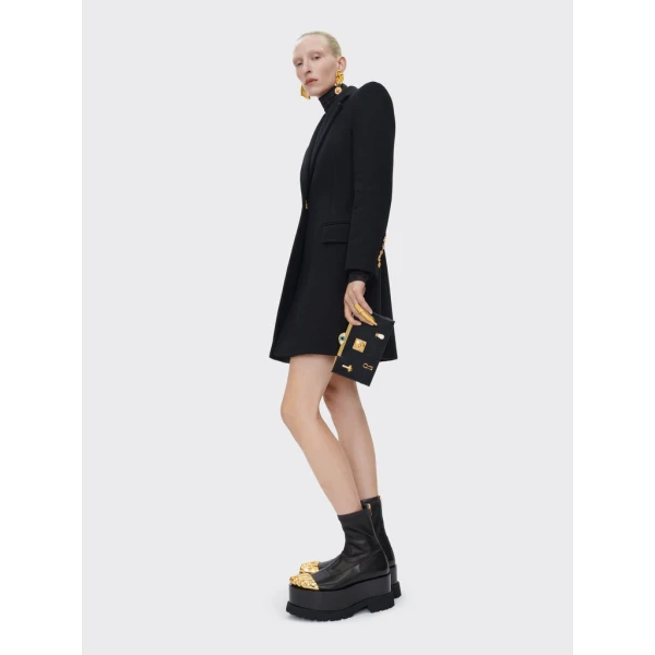 Schiaparelli Iconic Padlock Coat Coats in Schiaparelli Authentic Luxury Fashion at Luxury Shoes 