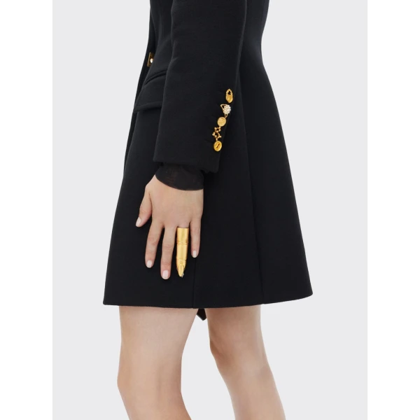 Schiaparelli Iconic Padlock Coat Coats in Schiaparelli Authentic Luxury Fashion at Luxury Shoes 