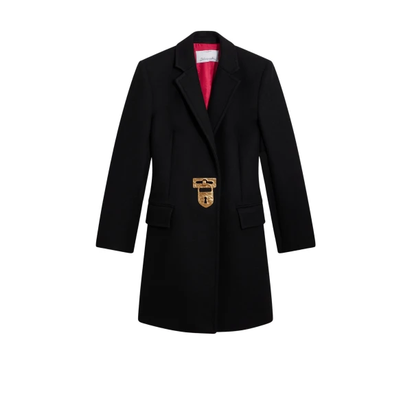 Schiaparelli Iconic Padlock Coat Coats in Schiaparelli Authentic Luxury Fashion at Luxury Shoes 
