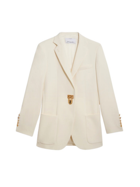 Schiaparelli Iconic Padlock Jacket Jackets in Schiaparelli Authentic Luxury Fashion at Luxury Shoes 