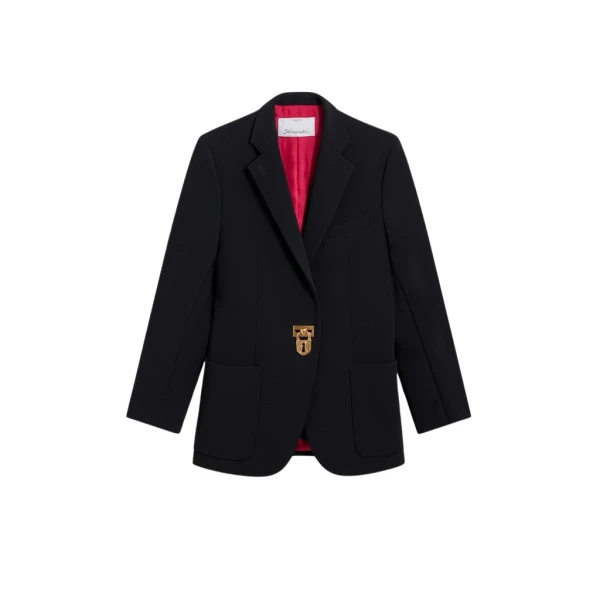 Schiaparelli Iconic Padlock Jacket Jackets in Schiaparelli Authentic Luxury Fashion at Luxury Shoes 