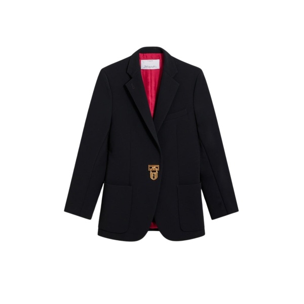 Schiaparelli Iconic Padlock Jacket Jackets in Schiaparelli Authentic Luxury Fashion at Luxury Shoes 