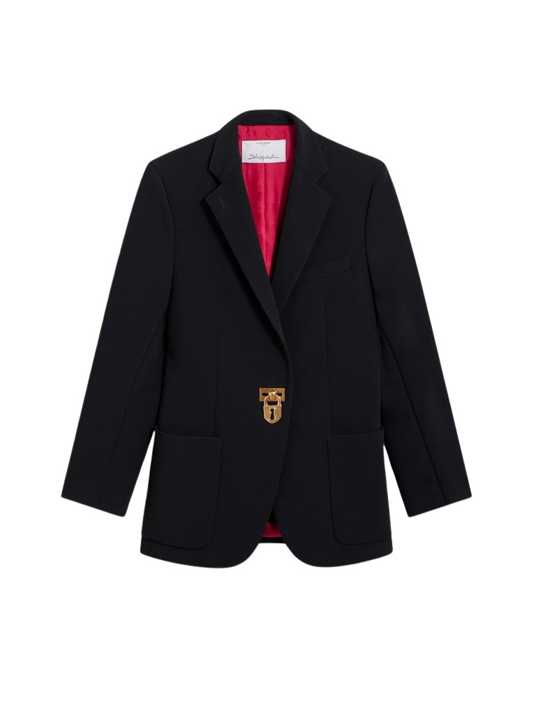 Schiaparelli Iconic Padlock Jacket Jackets in Schiaparelli Authentic Luxury Fashion at Luxury Shoes 
