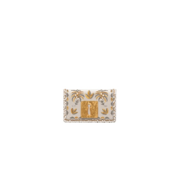 Schiaparelli Keyhole Bijoux Chain Clutch