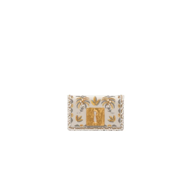 Schiaparelli Keyhole Bijoux Chain Clutch
